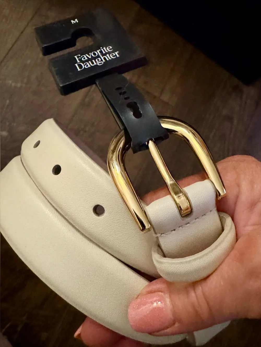 Favorite Daughter The Favorite Belt - Bone - Medium